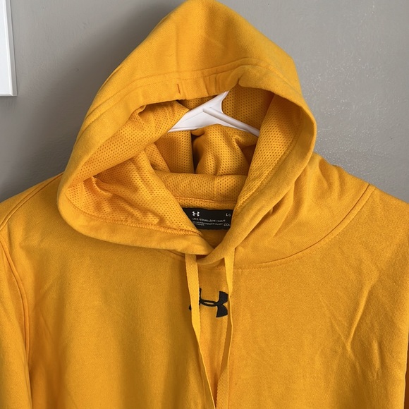Yellow Under Armour Hoodie - Picture 4 of 4